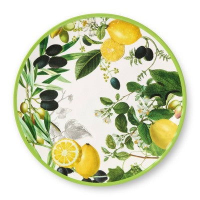  Certified International (Set Of 6) 11" Limone Melamine Dinner Plates