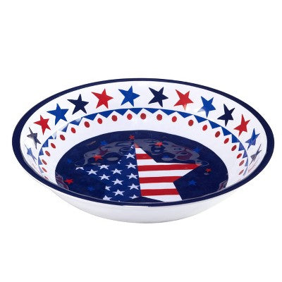  5pc Stars And Stripes Salad/Serving Set - Certified International
