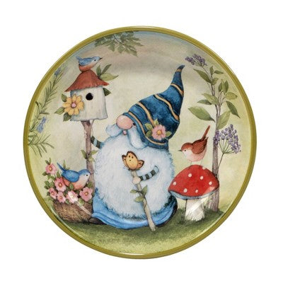  Set Of 4 Garden Gnomes Assorted Soup/Pasta Bowls - Certified International