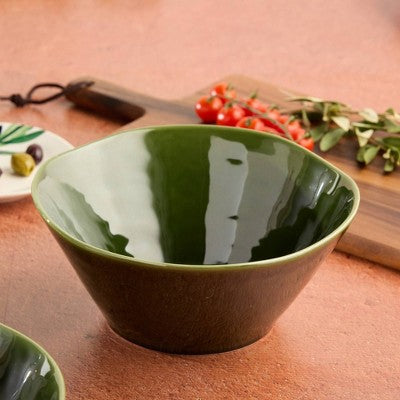  Certified International 88oz Deep Bowl Verde