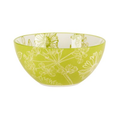  Certified International Set Of 6 Botanical All Purpose Bowls