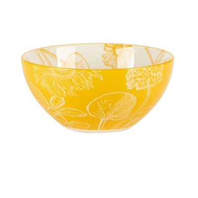 Certified International Set Of 6 Botanical All Purpose Bowls
