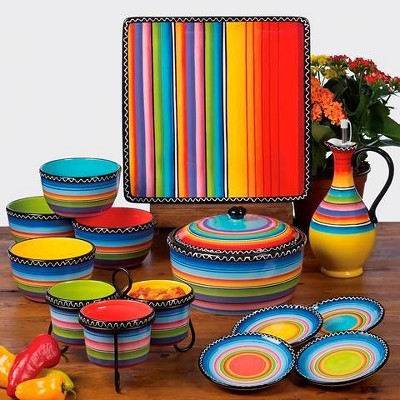  Ice Cream Bowl Tequila Sunrise 22oz Set Of 4 - Certified International