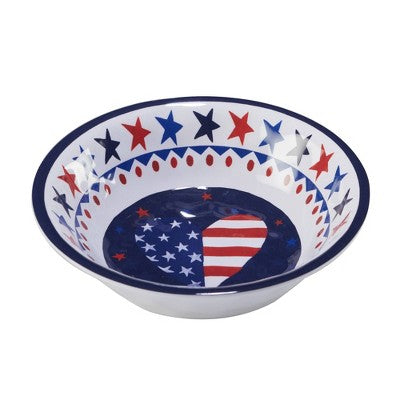  5pc Stars And Stripes Salad/Serving Set - Certified International
