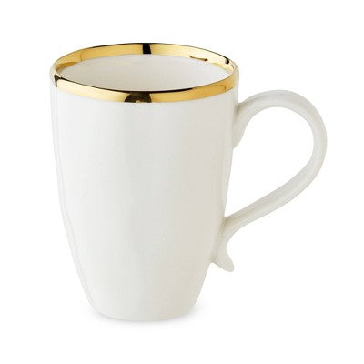  Certified International (Set Of 4) 18oz Regency Mugs Gold