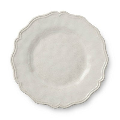  Certified International (Set Of 4) 9" Isabella Cream Crackle Melamine Salad Plates