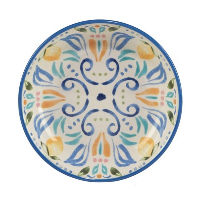  Set Of 4 Lemonade Assorted Soup/Pasta Bowls - Certified International