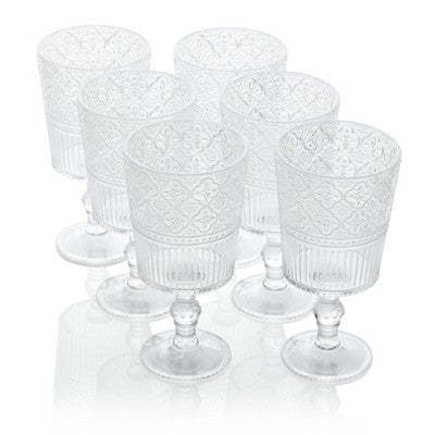  Certified International (Set Of 6) 14oz Acrylic All Purpose Goblets