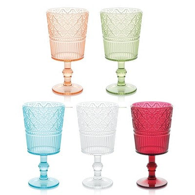  Certified International (Set Of 6) 14oz Acrylic All Purpose Goblets