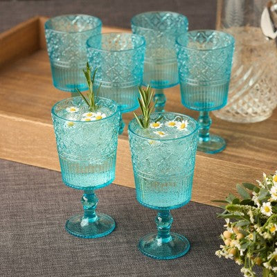 Certified International (Set Of 6) 14oz Acrylic All Purpose Goblets