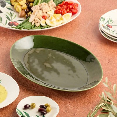  Certified International Oval Platter Verde