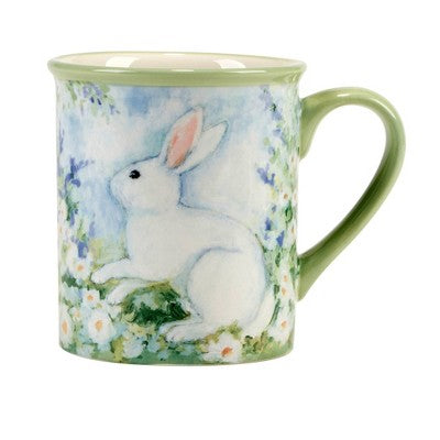  Certified International (Set Of 4) 18oz Easter Morning Mugs