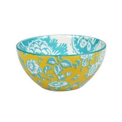  Set Of 6 Damask Floral All Purpose 26oz Bowls - Certified International