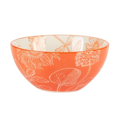  Certified International Set Of 6 Botanical All Purpose Bowls