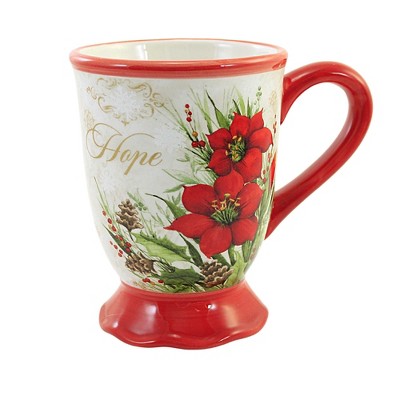  Tabletop Winter's Medley Mug Christmas Beverage Certified International - Drinkware