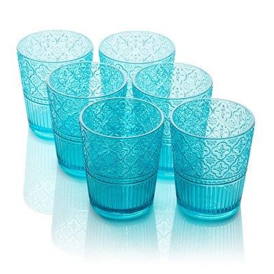  Certified International (Set Of 6) 16oz Acrylic Dof Glasses Victoria