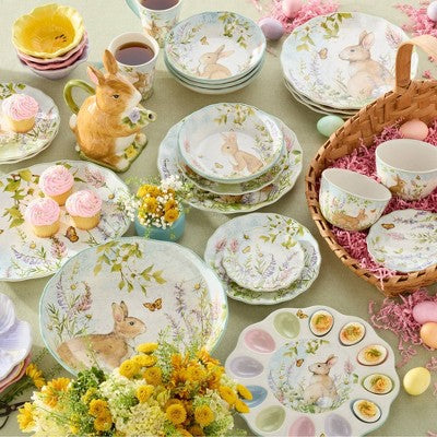  Certified International (Set Of 4) 16oz Easter Meadow Mugs