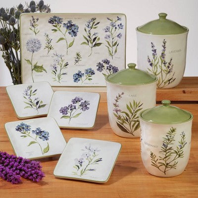  3pc Fresh Herbs Canister Set - Certified International