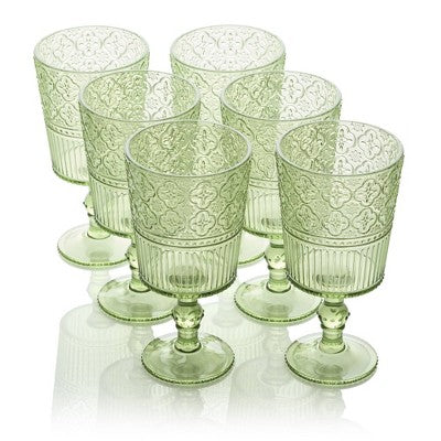  Certified International (Set Of 6) 14oz Acrylic All Purpose Goblets