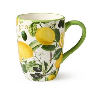  Certified International (Set Of 4) 20oz Limone Mugs
