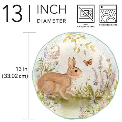  Certified International 120oz Easter Meadow Serving Bowl