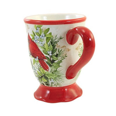  Tabletop Winter's Medley Mug Christmas Beverage Certified International - Drinkware